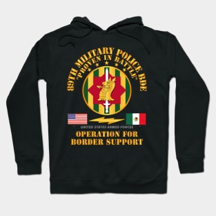 Faithful Patriot -  89th Military Police Bde - Border Support Hoodie